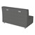 Shapes Series II Soft Seating Sofa w/ USB & Electrical Outlets - Gray Crosshatch