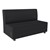 Shapes Series II Soft Seating Sofa w/ USB & Electrical Outlets - Midnight Crosshatch