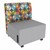 Shapes Series II Soft Seating Chair w/ USB & Electrical Outlets - Compass Sapphire w/ Light Gray