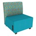 Shapes Series II Soft Seating Chair w/ USB & Electrical Outlets - Atomic Baltic w/ Teal
