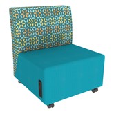 Shapes Series II Designer Soft Seating Chair w/ USB & Electrical Outlets