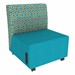 Shapes Series II Soft Seating Chair w/ USB & Electrical Outlets - Atomic Baltic w/ Teal