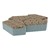Shapes Series II Designer Soft Seating - 12" H CommunEDI Four-Pack - Confetti/Blue