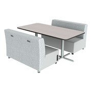 Shapes Series II Soft Seating Sofa w/ USB & Electrical Outlets