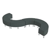 Shapes Series II Vinyl Soft Seating Set - S-Curve (Six 12" H)