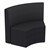 Shapes Series II Structured Vinyl Soft Seating - S-Curve - Navy Back & Seat