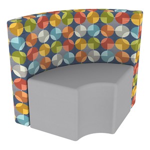 Shapes Series II Structured Soft Seating - Compass Sapphire/Light Gray
