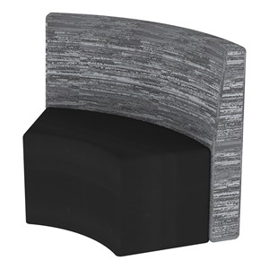 Shapes Series II Structured Soft Seating - Sirocco Shoal/Black