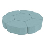Shapes Series II Vinyl Soft Seating Set - Flower (12" H)