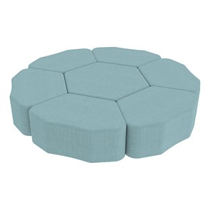 Shapes Series II Vinyl Soft Seating Set - Flower (12" H) 