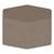 Shapes Series II Vinyl Soft Seating - Hexagon (18" High) - Brown Smooth Grain