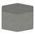 Shapes Series II Vinyl Soft Seating - Hexagon (18" High) - Gray Crosshatch