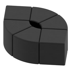 Shapes Series II Vinyl Soft Seating Leaf Set