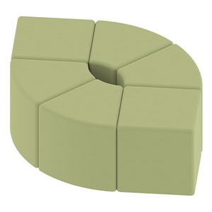 Shapes Series II Vinyl Soft Seating Leaf Set