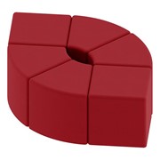 Shapes Series II Vinyl Soft Seating Set - Leaf Set