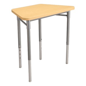 Trapezoid Collaborative Desk