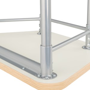 Trapezoid Collaborative Desk - Frame