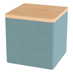 Shapes Series II Modular Soft Seating Cube w/ Tabletop