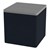 Shapes Series II Soft Seating w/ Tabletop - Cube - Midnight Crosshatch w/ Cosmic Strandz Tabletop