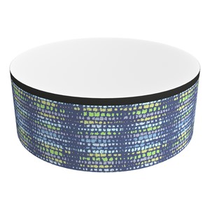 Shapes Series II Soft Seating Modular Whiteboard Table - Large Cylinder - Telegraph Indigo