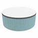 Shapes Series II Soft Seating Tabletop - Large Round (12" H) - Blue Crosshatch