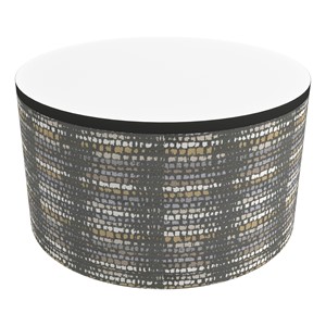 Shapes Series II Soft Seating Modular Whiteboard Table - Large Cylinder - Telegraph Steel