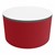 Shapes Series II Soft Seating Tabletop - Large Round (18" H) - Red Smooth Grain