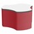Shapes Series II Soft Seating Whiteboard Tabletop - Cog (18" High) - Red Smooth Grain