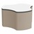 Shapes Series II Soft Seating Whiteboard Tabletop - Cog (18" High) - Taupe Smooth Grain