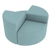 Shapes Series II Vinyl Soft Seating - Two 12'' H & Two 18'' H Pies (Pack of Four)