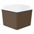 Shapes Series II Soft Seating Whiteboard Tabletop - Hex (18" High) - Chocolate Smooth Grain