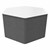 Shapes Series II Soft Seating Whiteboard Tabletop - Hex (18" High) - Gray Crosshatch