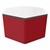 Shapes Series II Soft Seating Whiteboard Tabletop - Hex (18" High) - Red Smooth Grain