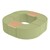 Shapes Series II Vinyl Soft Seating - Donut Set w/ Two Cube Tabletops - Fern Green Smooth Grain Seats w/ Maple Tabletops