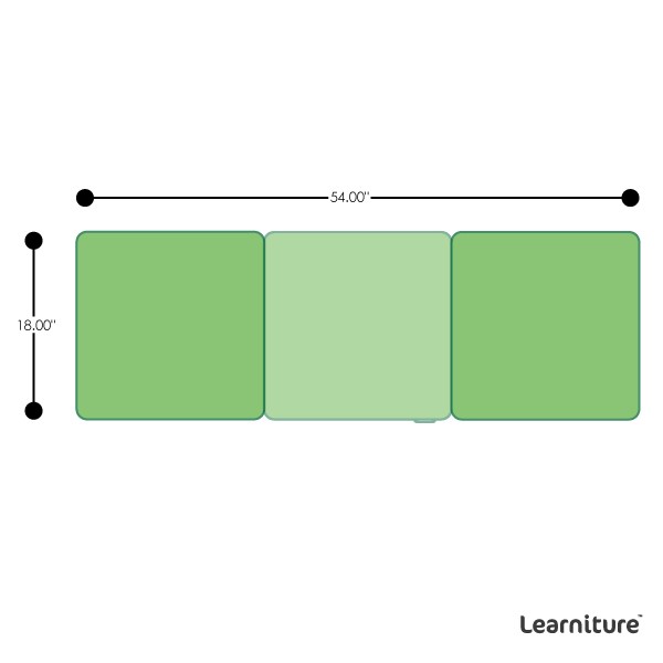 Shapes Series II Vinyl Seating - Power Station - Grouped Footprint