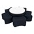 Shapes Series II Vinyl Soft Seating Set - Bow Tie Flower w/ Whiteboard Large Round Center (12" H & 18" H)