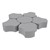 Shapes Series II Vinyl Soft Seating Set - Cog Flower (12" H)