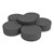 Shapes Series II Vinyl Soft Seating Set - Crescent Flower (12" H & 18" H) - Gray Crosshatch