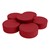 Shapes Series II Vinyl Soft Seating Set - Crescent Flower (12" H & 18" H) - Red Smooth Grain