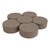 Shapes Series II Vinyl Soft Seating Set - Crescent Flower (12" H) - Brown Crosshatch