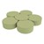 Shapes Series II Vinyl Soft Seating Set - Crescent Flower (12" H) - Fern Green Smooth Grain