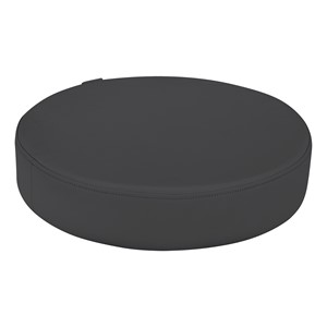 Atom Soft Seating Floor Stool - Black