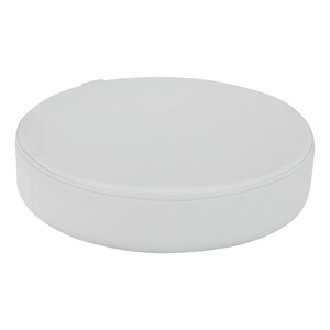 Atom Soft Seating Floor Stool - Light Gray