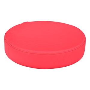 Atom Soft Seating Floor Stool - Red