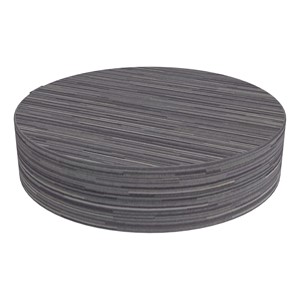 Atom Soft Seating Floor Stool - Pepper