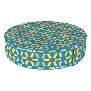 Atom Soft Seating Floor Stool