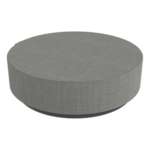 Atom Soft Seating Floor Rocker - Gray Crosshatch