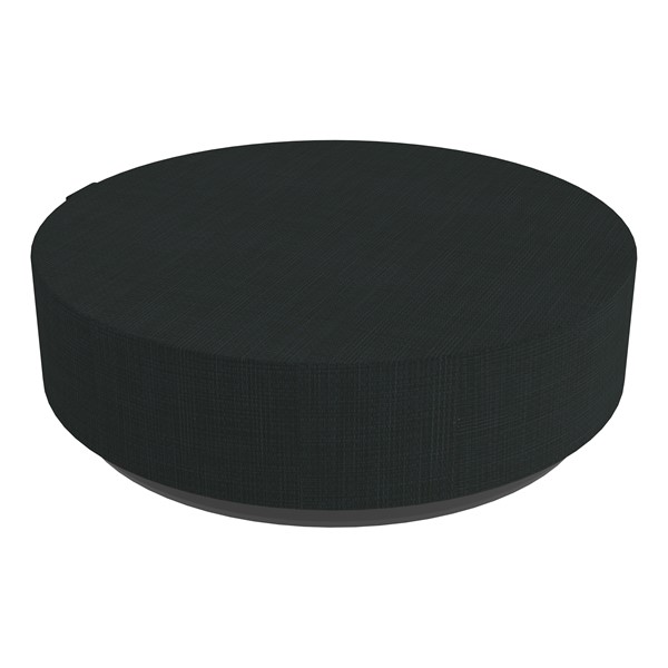 Atom Soft Seating Floor Rocker - Midnight Crosshatch