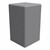 Shapes Series II Tall Soft Seating - Cube - Light Gray