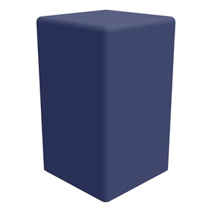 Shapes Series II Tall Soft Seating - Cube - Navy